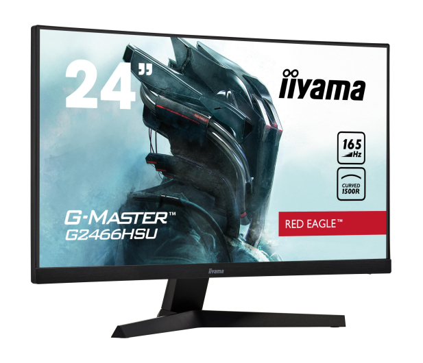 iiyama G-Master G2466HSU Red Eagle Curved - 590143 - zdjęcie 2